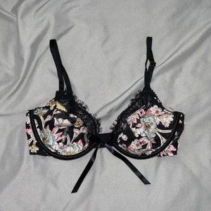 For Love & Lemons | Floral Lace Underwire Bra | Size: S